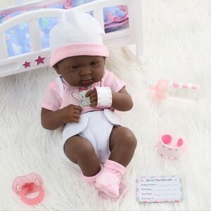 My Sweet Love Baby's First Day Pink 10 Piece Doll Gift Set,